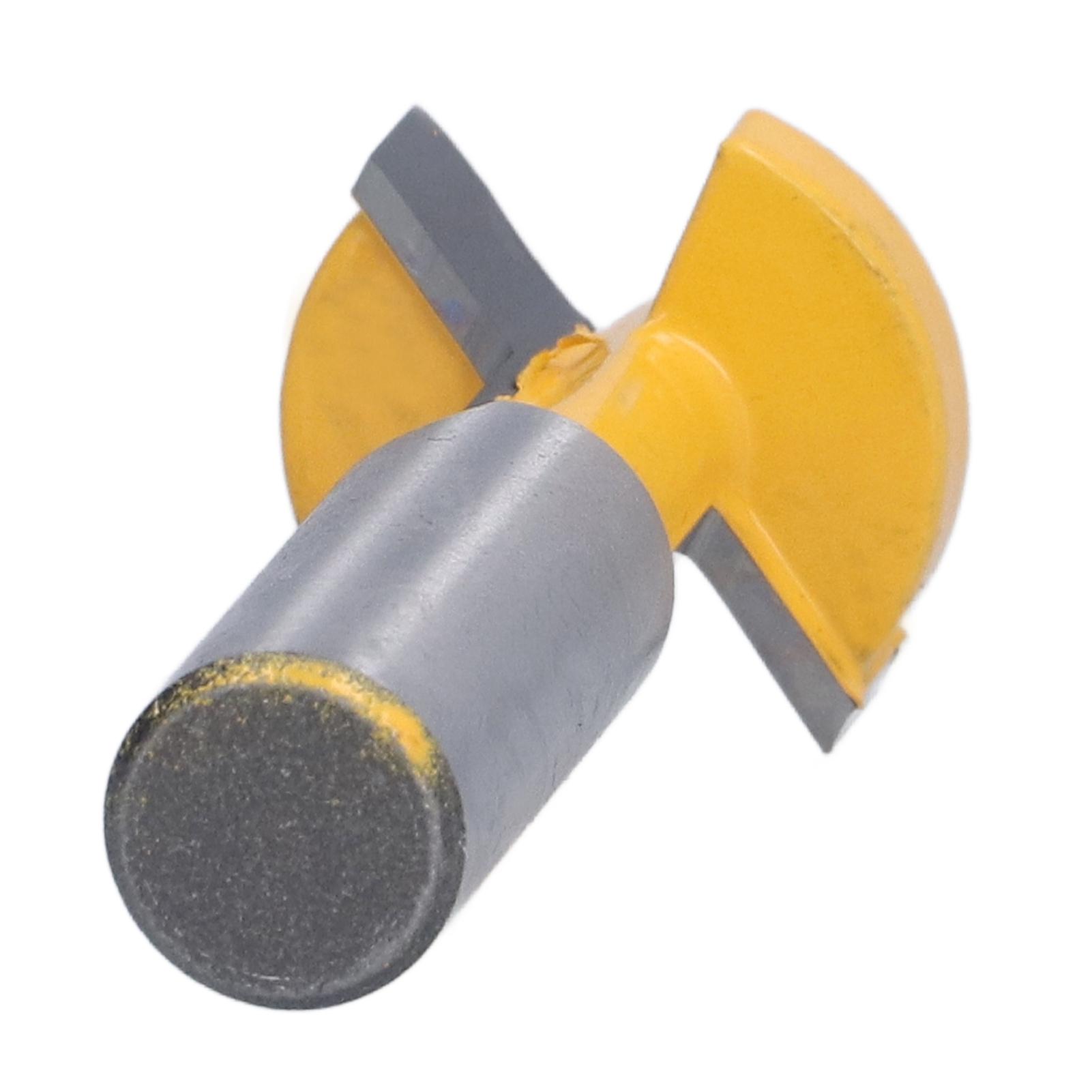 

T Track Slotting Cutter Straight T Slot Router Bit Wood Groove Milling Cutter Tools 12in Shank