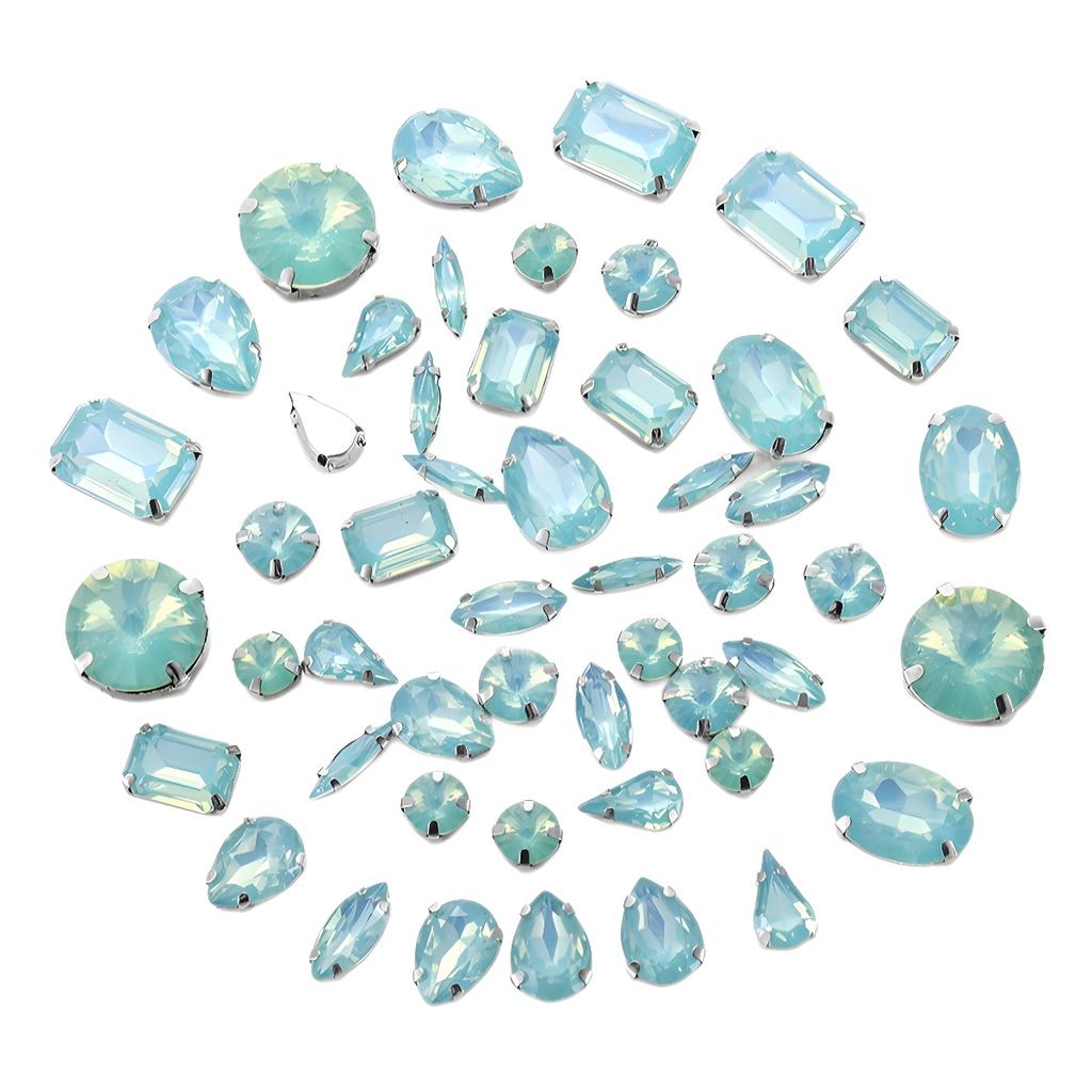 Tree Lipoprotein Mocha Hand Sewing Drill Mixed Shaped Claw Drill with Holes DIY Clothing Accessories Jewelry Accessories Rhinestone Sew On Beads