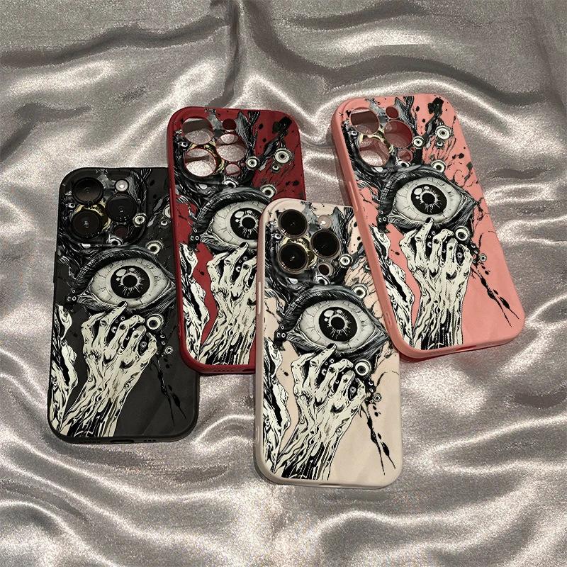 Dark Wind Buthulhu Eye for Apple 17Pro Phone Case iPhone16 Folds 15/14/13/12 Soft
