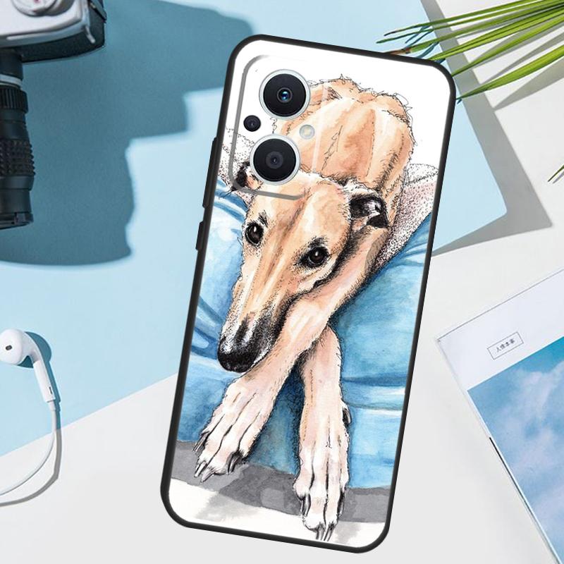 Greyhound Case For OPPO Reno 12 F 13 13F 11 8T 7 8 10 Pro OPPO Find X8 X6 Pro X3 X5 Lite Cover Funda