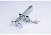 Universal Stainless Steel Anti-Theft Car Lock: Clutch, Accelerator, and Brake Protection for All Vehicles.