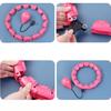 Hula hoop with protrusions anti-cellulite massager slimming smart load