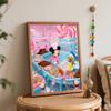 Disney Candy Factory Oil Paint Digital Painting Art Kit FillIn Painting Home Decor