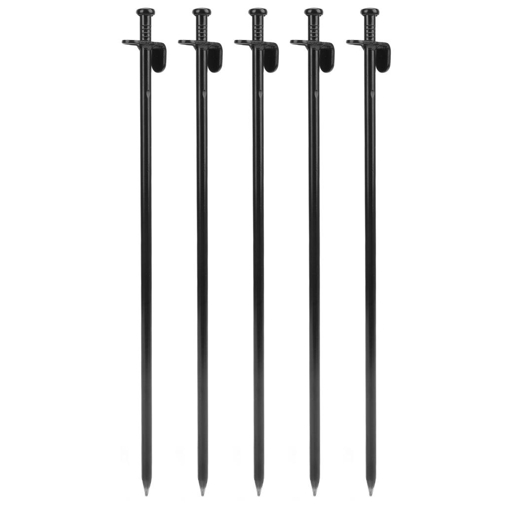 5Pcs Tents Stakes Durable Metal Easy Penetration Corrosion Resistant Widely Used Ground Stakes for Tent Canopy 40cm