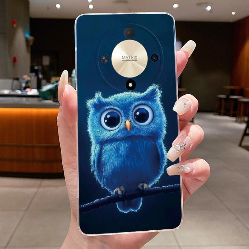 Casing For Honor X9b X9a Magic 6 5 Lite 5G Luxury Dragon Cute Cool Boys Girls Transparent Soft silicone Back Cover Phone Case