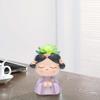 Head Planter Desktop Flowerpot Girl Figurine DIY Gift Decorative Crafts Resin Flower Pot,Cute Plant Pot for Outdoor Yard