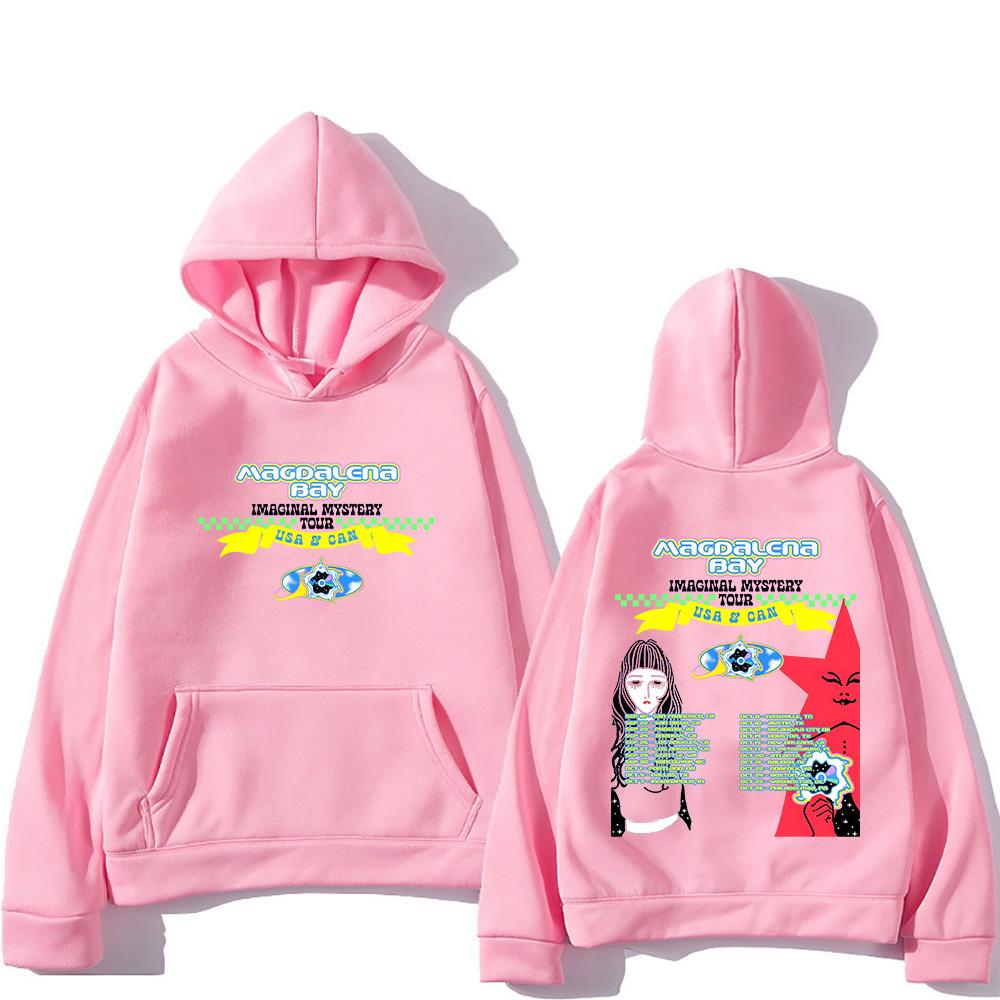 Magdalena Bay Imaginal Mystery Tour Hoodies New Harajuku Aesthetic Pullovers Women Men Fashion Hooded Sweatshirts High Quality