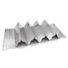 Folding Stove Windscreen 10 Plates Aluminum Camping Cooker Stove Wind  with Storage Bag