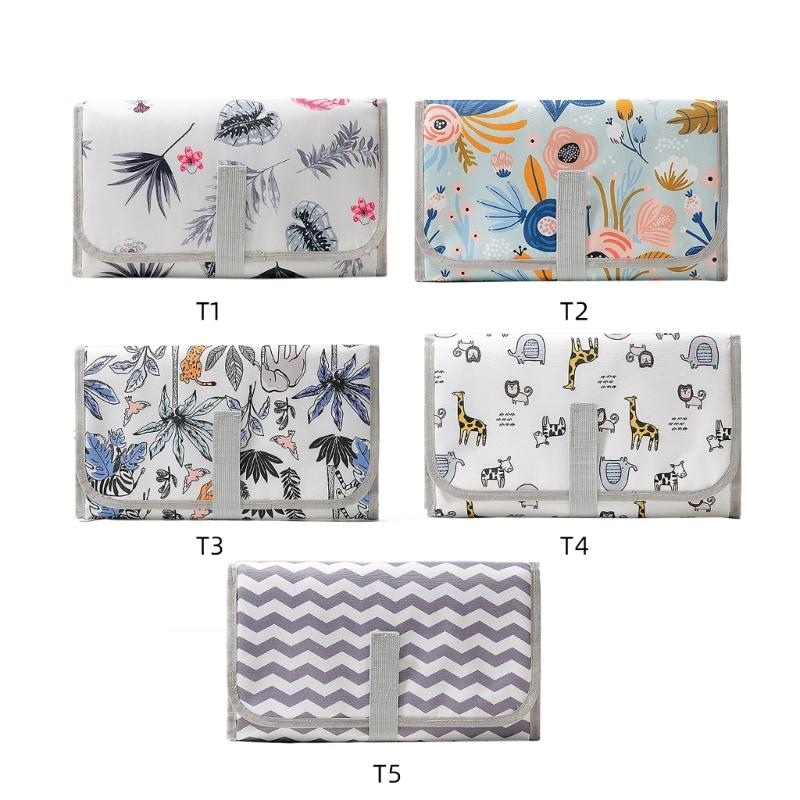 Travel Friendly Infant Changing Mat Super Absorbent Watertight Baby Diaper Changing Pad Multifunction Mom Bag for Pram