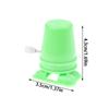 5Pcs Clockwork Legged Robot Walking Toy Movements Clay Craft Parts Windup Toys Diy Repairing Fitting Supplies For Children