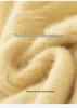 Women's Three-Ply Cashmere Cable Knit Drop Shoulder Sweater: Autumn/Winter Casual Loose Pullover