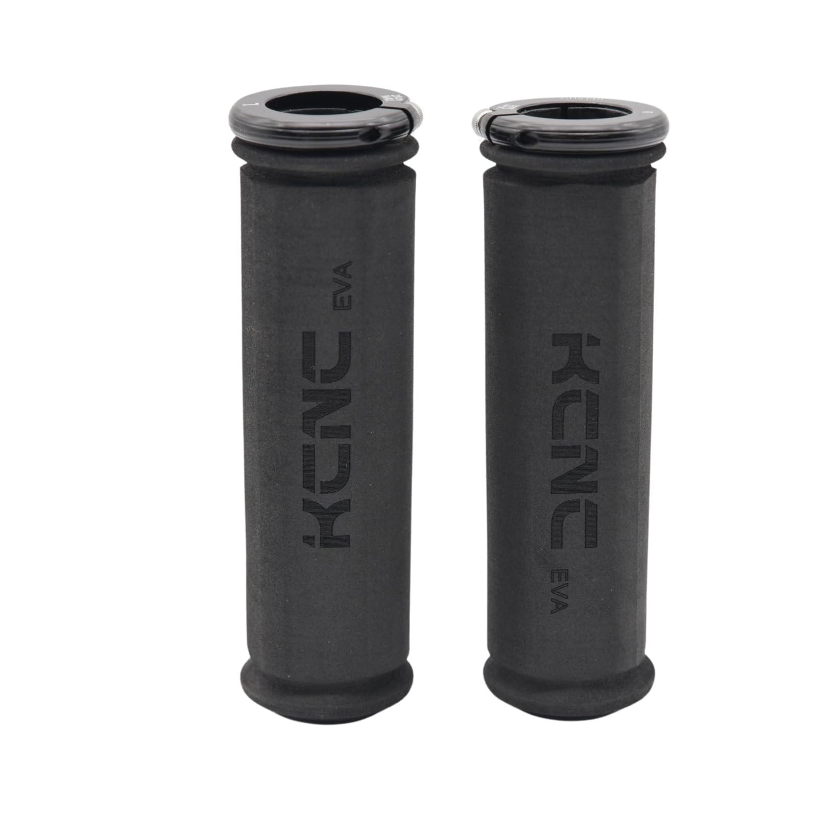 

KCNC Bicycle Handlebar EVA Grips with Black Lock Ring Ultra-Lightweight Grips, Lock-On (Product Number 441100)