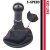 Car Manual 5 Speed Gear Shift Stick Shifter Knob Head Gaitor Boot For Volkswagen VW Golf 3 MK3 Varaint Vento Jetta 3 1992-1998