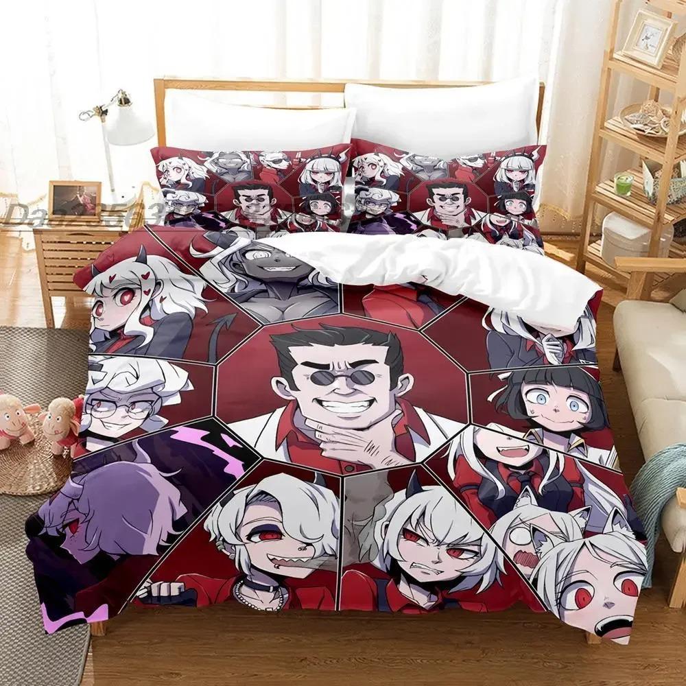 Hellsing Bedding Set Single Twin Full Queen King Size Bed Set Aldult Kid Bedroom Duvetcover Sets 3D Print Anime  Bedding Set
