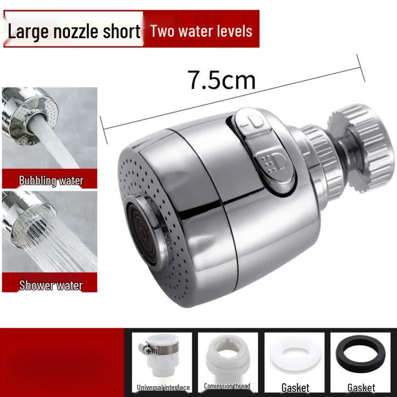 JINGSHU Faucet Extender with Anti-Splash Filter