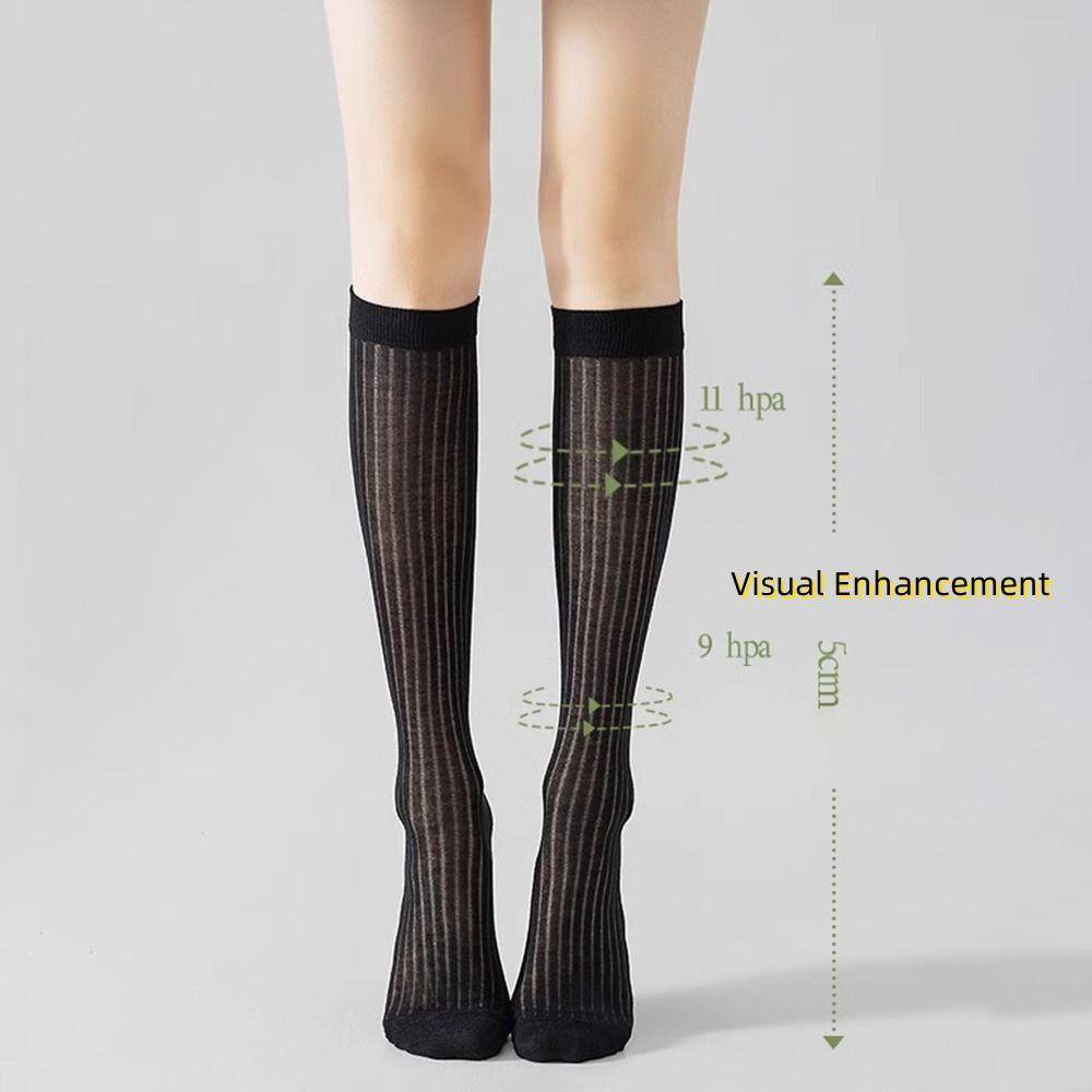 Cotton Thigh Tights Thin High Socks Casual Leggings