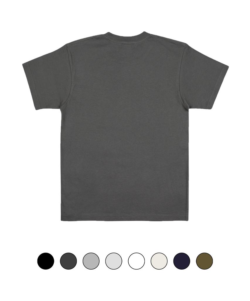 CREAM SODA LAB Crsdel Denim Lettering Short Sleeve T-Shirt (Type A)