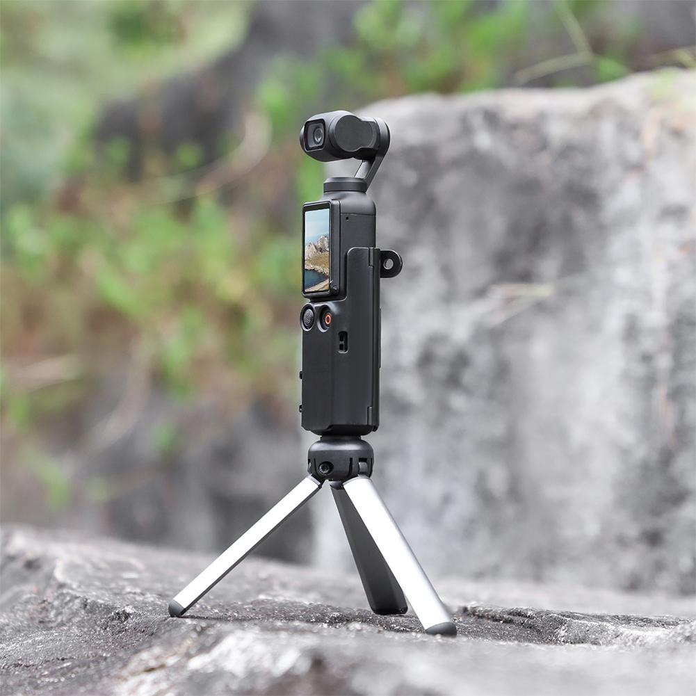 For DJI Osmo Pocket 3 Expansion Adapter Extended Mounting Bracket Bracket Handle Frame Compatible Backpack Clip Bicycle Holder