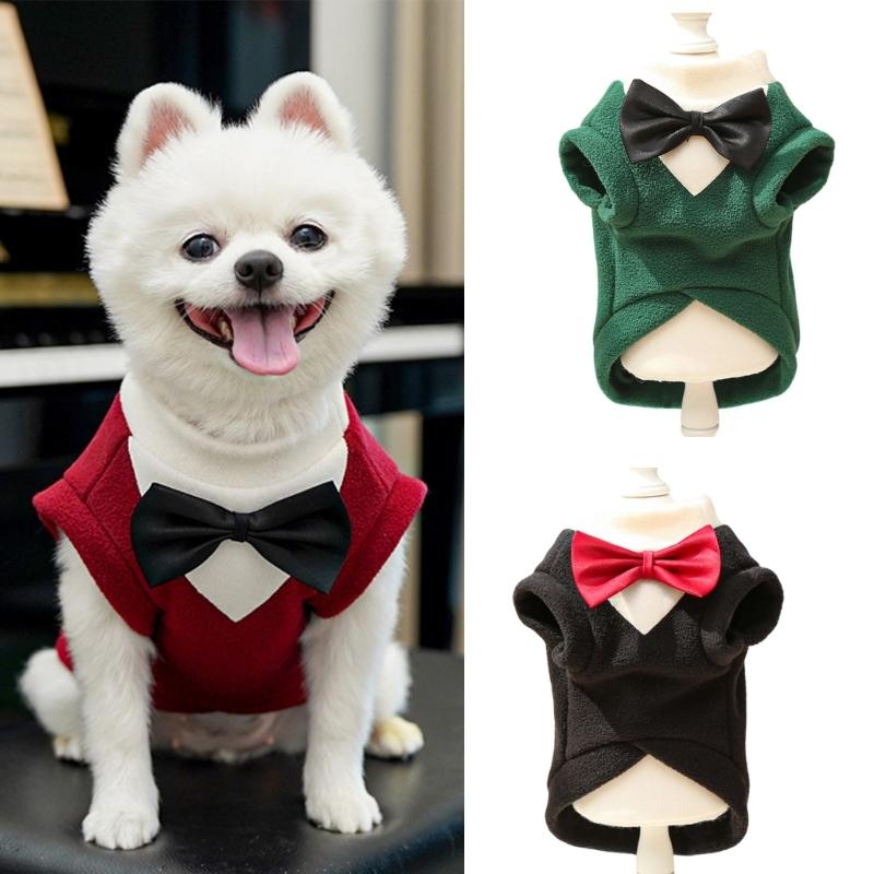 Jumpsuit Dog Pullover Furry Suit for Medium Dogs to Large Dogs for Winter Basic Jumpsuit Suit Thick Coat