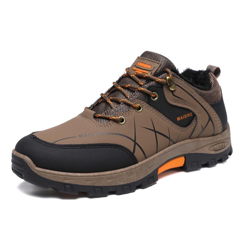 Men's shoes 2025 new men's sports shoes fashion trend outdoor mountaineering shoes casual shoes wear-resistant labor insurance shoes