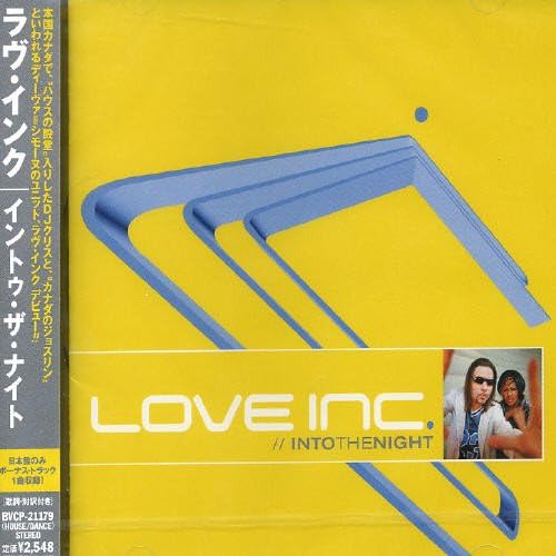 

CD LOVE INK Into the Night BVCP21179 Japan ObiDance Electronica Used