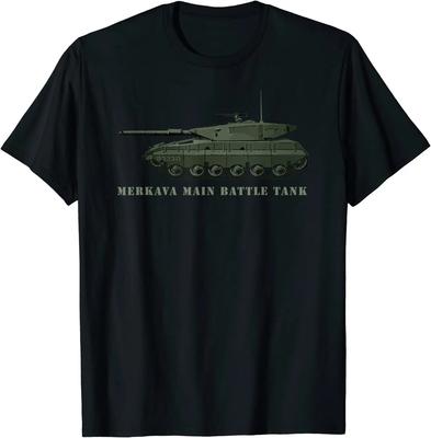 Merkava Main Battle Tank Men TShirt Short Sleeve Casual 100 Cotton ONeck Summer TShirt