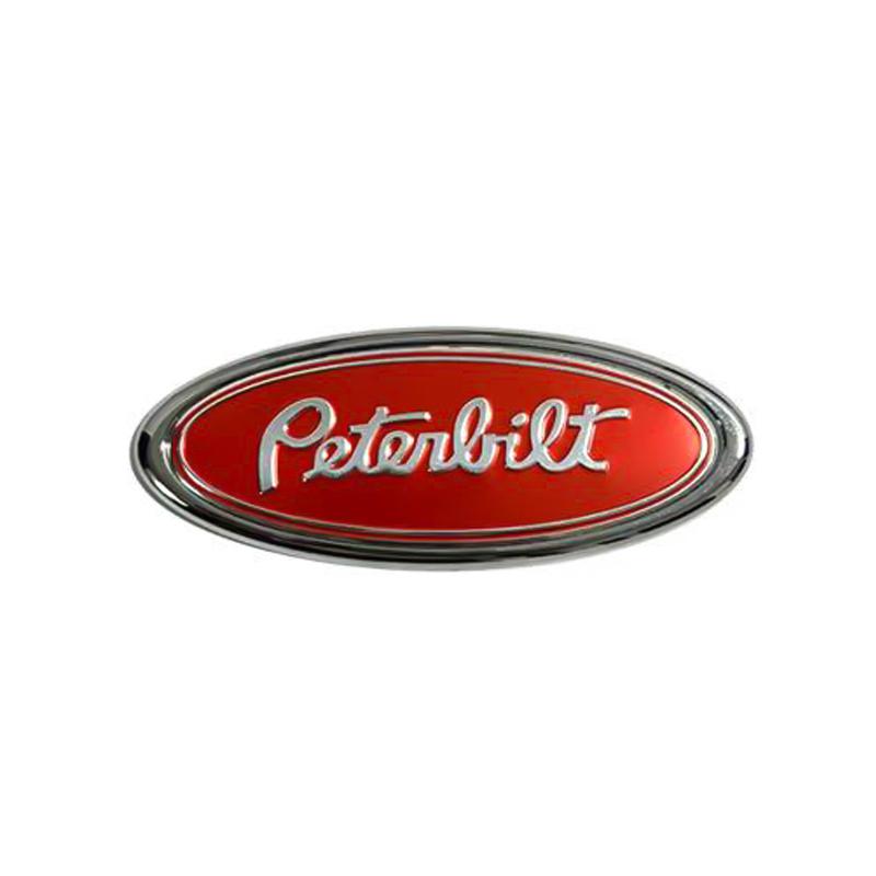 Car Front Grille Rear Trunk Hood Lid Peterbilt Logo Replace Stickers for Ford Focus Mondeo Fiesta Kuga MK2 Everest Escape Ranger