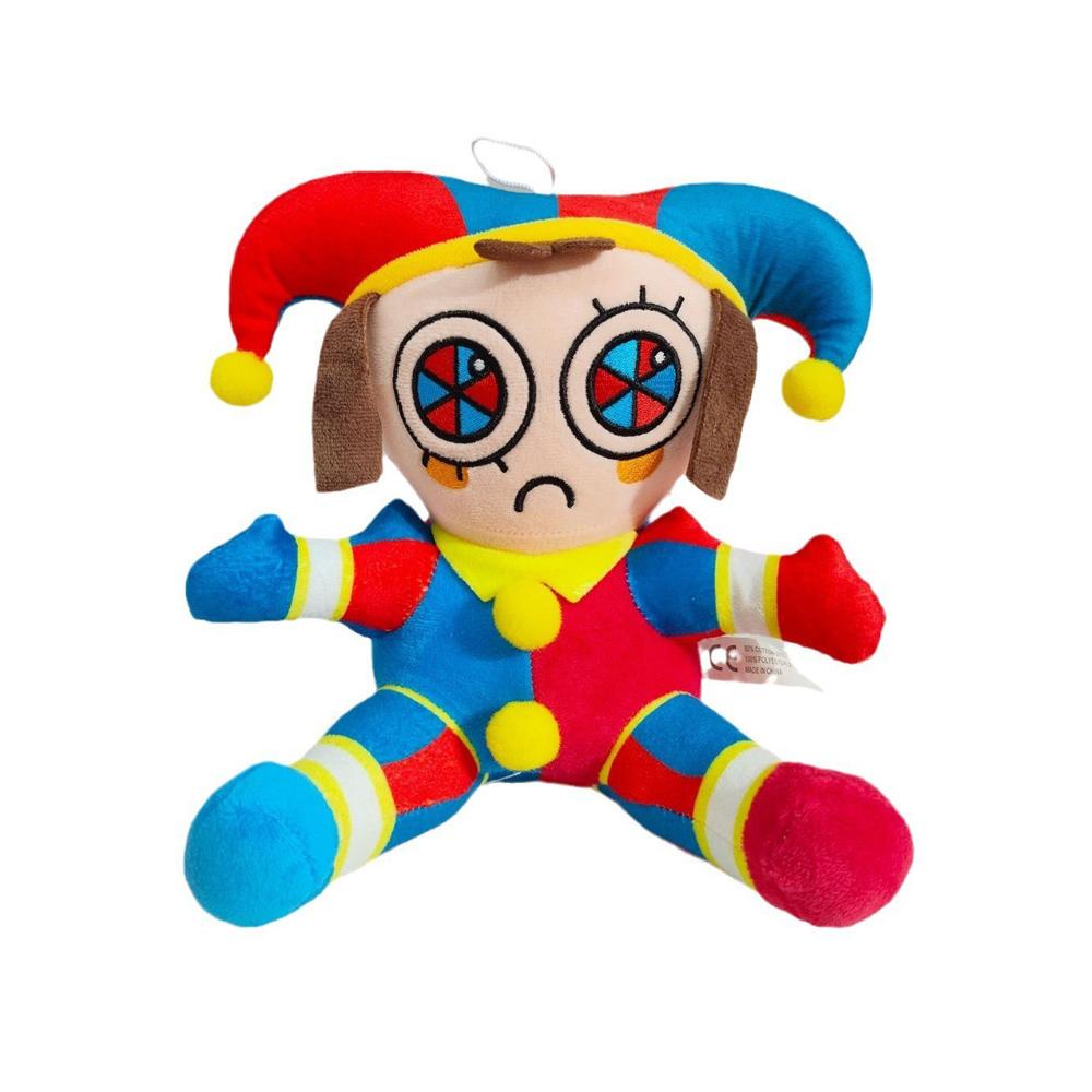 Удивительные цифровые цирковые плюшевые игрушки Pomni и Jax, милые мягкие игрушки на день рождения для детей, Рождество