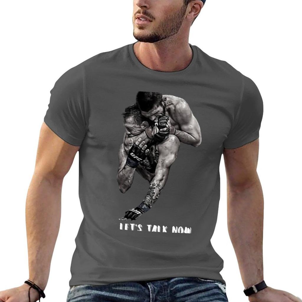 Khabib Nurmagomedov T-Shirt Lässig Leicht Sommer Kurzarm Top