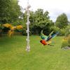 Bird Cage Rope Swing Toy For Pet Bird Enrichment Using Pet Safe Component Cage Toy