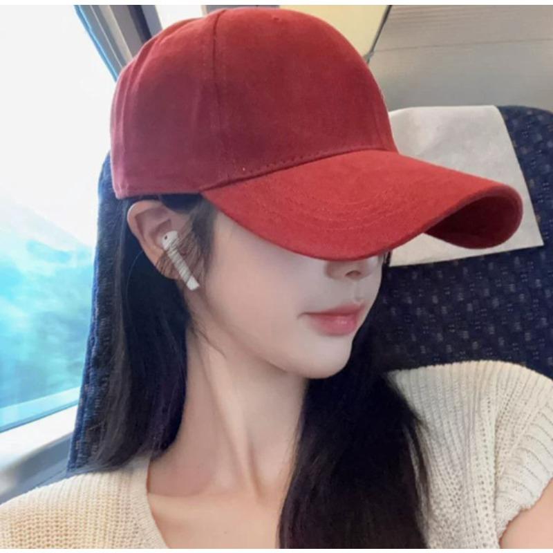 Adjustable Women Men Baseball Cap Soft Cotton Soild Color Snapback Hat Outdoor Casual Sports Hip Hop Bonnet Summer Sun Visors