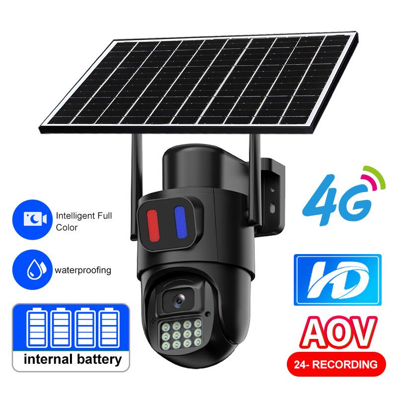 4G Outdoor Solar HD Camera with 5MP Smart Monitoring