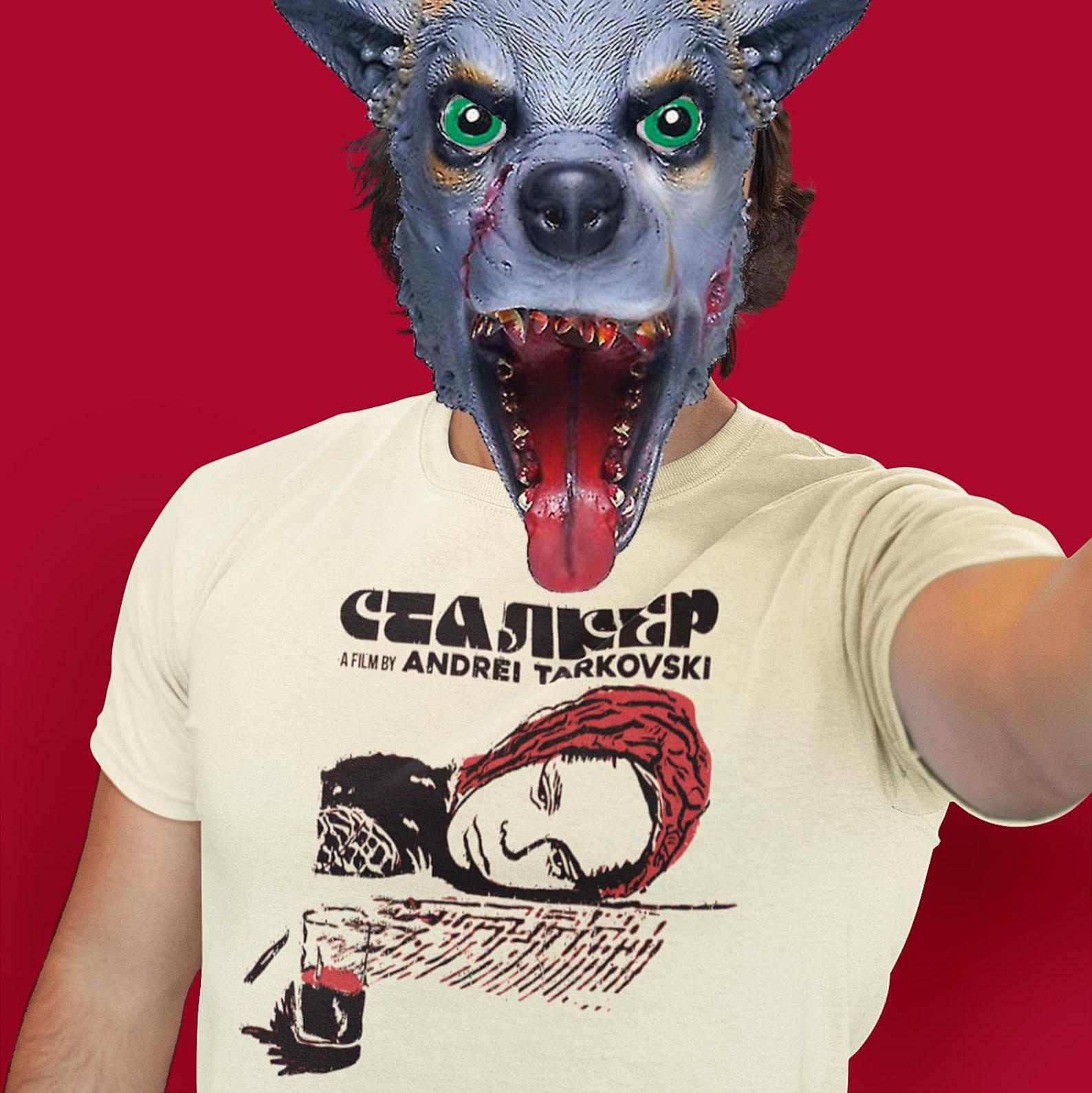 Solaris-Inspired Stalker T-Shirt – Cult Cinema Tee, Movie Lover Gift S