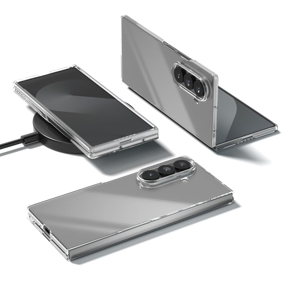 Transparent Folding Cover Clear Case for Samsung Galaxy Z Fold7 5G Fold 7 Fold6 Fold5 Fold4 Fold 6 5 4 3 2 Fold3 Fold2