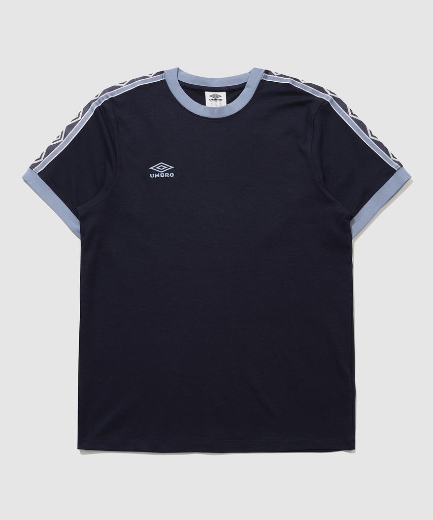 UMBRO Nq Tape Short Sleeve T-Shirt Navy Ur111Crs32
