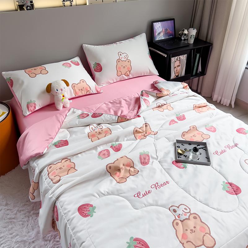 Luxus Hochwertige Baumwolldecke Klimaanlage Kühlende Decke Queen King Bettdecke Sommer Bequem Dünne Bettdecke Bettwäsche Decke