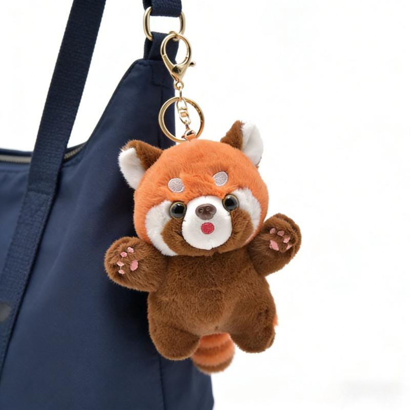 Cute Plush Pendant Cartoon Doll Keychain Bag Hanging Ornament Small Gift