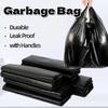 200pcs Thickened Heavy Duty Trash Bags 50*32cm Garbage Storage Bag Large Rubbish Bags Industrial