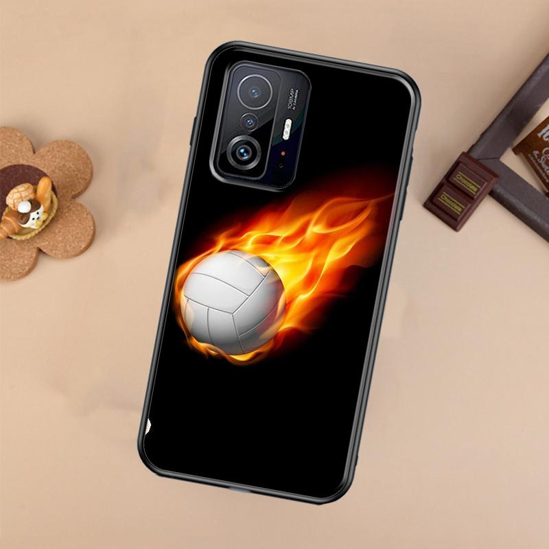 Volleyball Sport Case For Xiaomi 14T 11T 12T 13T Pro 13 14 Ultra POCO X7 Pro X3 X5 F3 F5 F6 M6 X6 Pro Cover