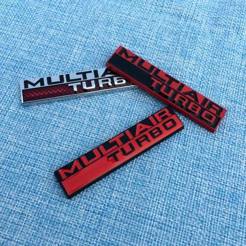 Metal Car Trunk Tail Badge Decal Side Sticker for Jeep MULTIAIR TURBO Logo Gladiator Wrangler JK JL Patriot Liberty Decoration oi1