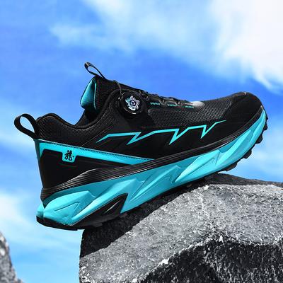 Moda Casual para Hombre Primavera Verano Zapatos Casuales Hebilla Giratoria Malla Transpirable Zapatillas Deportivas Zapatos para Correr para Hombre 39-48