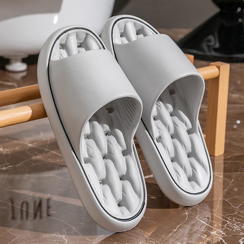 Women's Quick-Dry Anti-Slip Indoor Bathroom Slippers - Step-On Sensation, Breathable Summer Design
