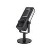 USB Condenser Microphone RGB Mic with Stand Type C Interface Plug and Play Noise Reduction for Live Streaming Recording