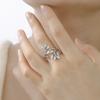 Xiaomi Skyrim Leaves Open Ring Women Stainless Steel Adjustable Finger Rings 2026 Bohemian Jewelry Birthday Gift Wholesale