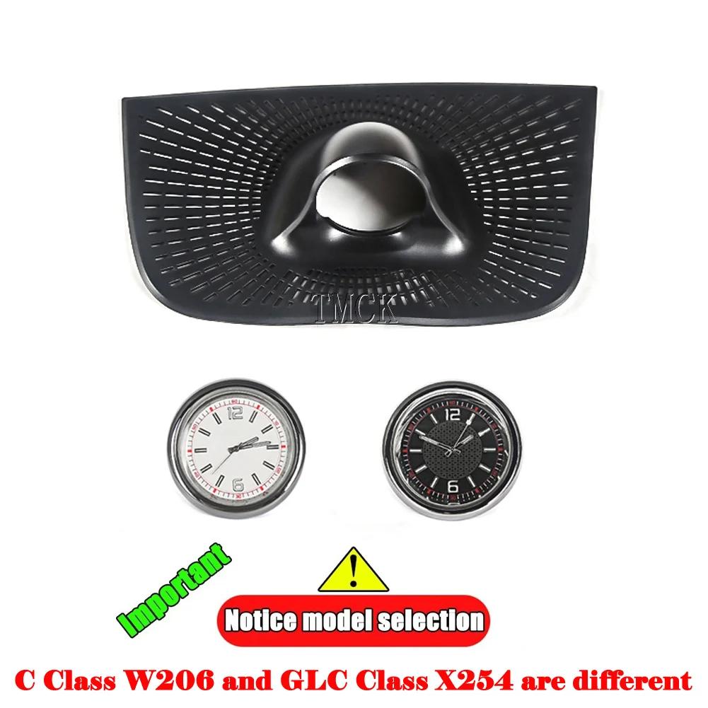 For Mercedes Benz GLC C Class X254 W206 AMG C43 GLC43 63 2022-2026 Car Accessories Central Control Dashboard Quartz Clock Watch VG9W