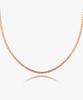 Helene Jewelry 14K 18K Plain Box Gold Chain Necklace (Type A)