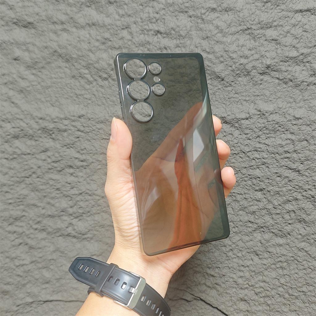 S25ultra Ultra Thin PP Does Not Yellow for Samsung S23u Transparent Mobile Phone Case S24 Hard Shell Plus Matte S22