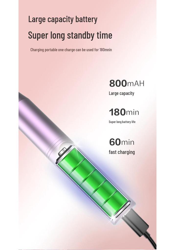 Fully Automatic Gel Polish Remover: New Model Electric Nail Grinder for Salons