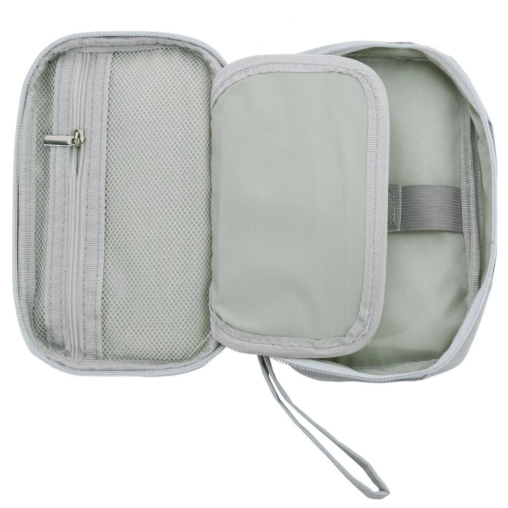 Dust Proof Earphone Bag Organizer Large Capacity Charging Treasure Box  Electronics Organizer