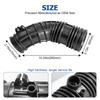 Car Air Intake Tube Cleaner Hose Engine Air Flow Tube Air Cleaner Pipe Intake Throttle Body Hose For Honda Accord 2003-2007 2.4L